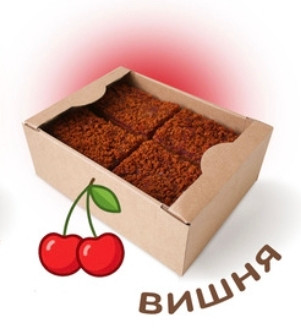  Пряник 1кг с фруктовой начинкой Вишня в Одинцово